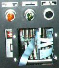 Application of industrial computer mounted in card cage w/ P.S.